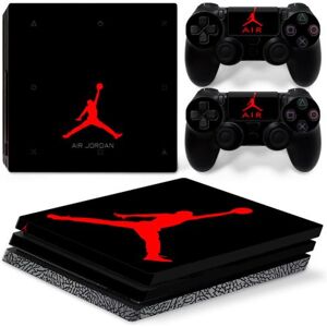 Autocollant Stickers Skin de Protection pour Console et Manette Sony Playstation PS4 Pro #49 - Publicité