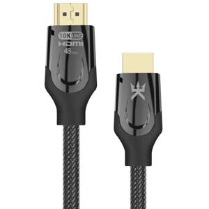 Câble HDMI 2.1 10K Alpha Omega Players 2m Noir Noir - Publicité