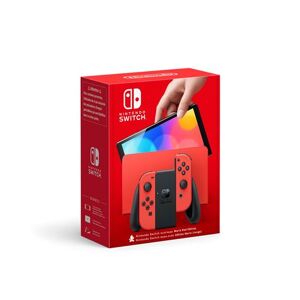 Console Nintendo Switch modèle OLED Edition Mario Rouge Rouge - Publicité