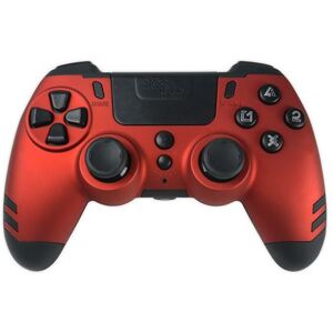 STELLPLAY Manette sans Fil Steelplay Slim Pack pour PS4 PS3 et PC Rouge Rouge - Publicité