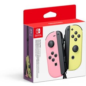 Paire de Manettes Joy-con Nintendo Switch Rose pastel et Jaune pastel Rose pastel et Jaune pastel - Publicité