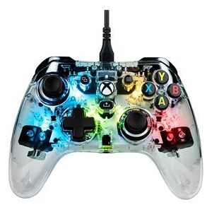 Manette filaire Nacon Evol-X Pro RGB pour Xbox Transparent, Noir, Rouge, Bleu, Jaune, Vert, Blanc - Publicité