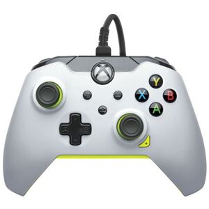 PDP FRANCE Manette filaire Pdp pour Xbox et PC Blanc électrique Blanc - Publicité