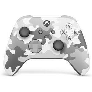 Manette sans fil Microsoft Xbox Édition Spéciale Arctic Camo Gris et Blanc - Publicité