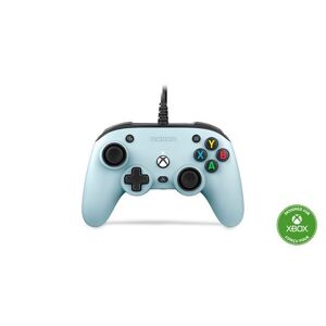Manette filaire Nacon Pro Compact pour Xbox Series X/S, Xbox One et PC Bleu pastel Bleu pastel - Publicité