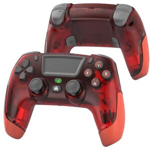 ONE UP Manette Sans fil Oniverse Bluetooth pour PS4 et PC Rouge Rouge - Publicité