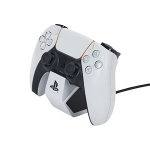 Station de charge PowerA Solo pour manette sans fil DualSense PS5 Blanc Blanc - Publicité