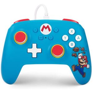 POWER A Manette PowerA core Mario Bleu, Rouge, Blanc - Publicité