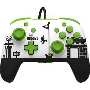 Manette filaire Pdp Super Mario pour Nintendo Switch/Nintendo Switch Modèle OLED Vert et Blanc Vert et Blanc - Publicité