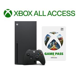 MS Xbox All Access - Console Xbox Series X Noir + Game Pass Ultimate 24 mois - Publicité