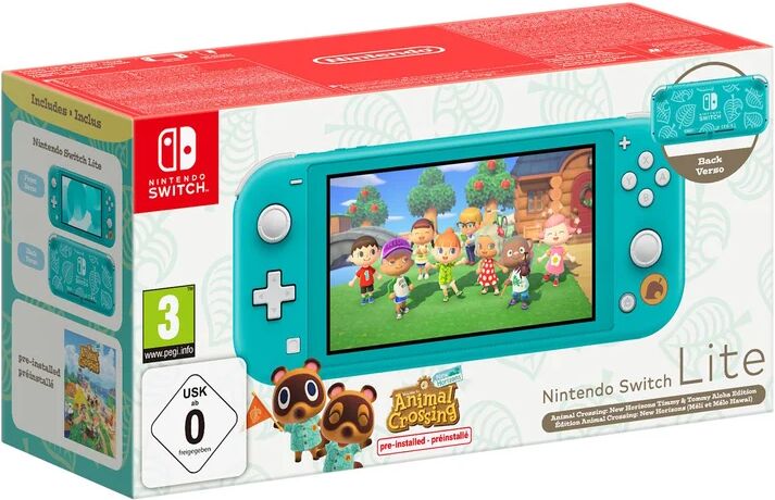 Nintendo Switch Lite Ed. Méli & Mélo Hawai & Animal Crossing: New Horizons - Console de jeux portables 14 cm (5.5 ) 32 Go Écran tactile Wifi - Neuf