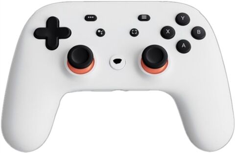 Refurbished: Google Stadia Clearly White Controller, B