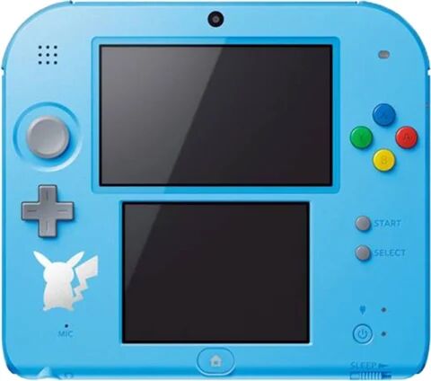 Refurbished: Nintendo 2DS Pokemon Sun/Moon Blue (No Game), Unboxed