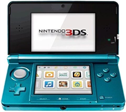 Refurbished: Nintendo 3DS Aqua Blue, Discounted