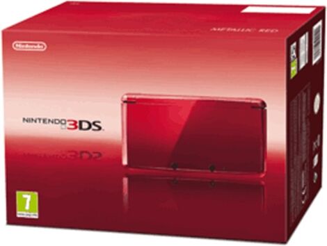 Refurbished: Nintendo 3DS Metallic Red, Boxed