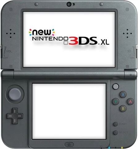 Refurbished: NEW 3DS XL Metallic Black, Unboxed