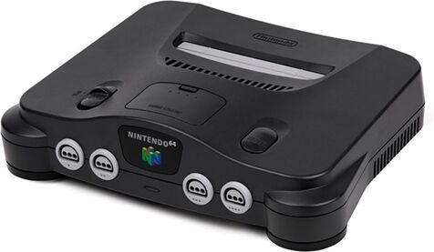 Refurbished: Nintendo 64 Console, Black, Unboxed