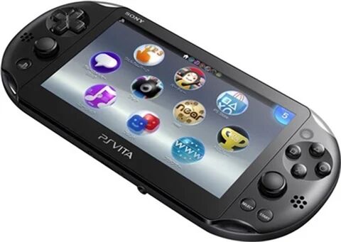 Refurbished: Playstation Vita Slim Black WiFi, Unboxed