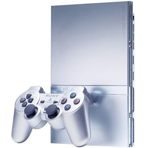 Refurbished: Playstation2 Slimline Silver, Unboxed