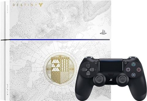 Refurbished: Playstation 4 500GB Destiny TK White LE (No Game), Discounted