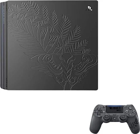 Refurbished: Playstation 4 Pro 1TB Last Of Us 2 Black (No Game), Unboxed