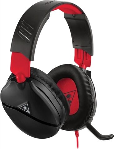 Refurbished: Turtle Beach Recon 70N Black/Red Gaming Headset (Switch/XB1/PS4)