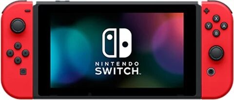 Refurbished: Nintendo Switch Console, 32GB + Solid Red Joy-Con (No Game), Discounted