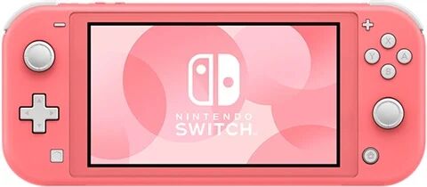 Refurbished: Nintendo Switch Lite Console, 32GB Coral Pink, Unboxed