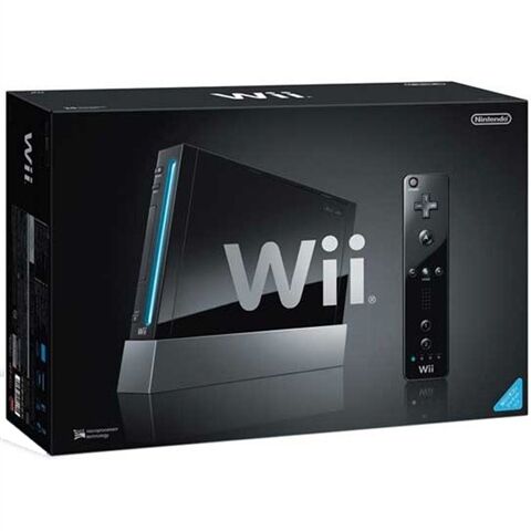 Refurbished: Wii Black (No Game), Boxed