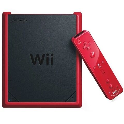 Refurbished: Wii Mini Red, Unboxed