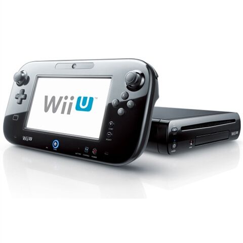 Refurbished: Wii U 32GB Premium Black (No Game), Unboxed