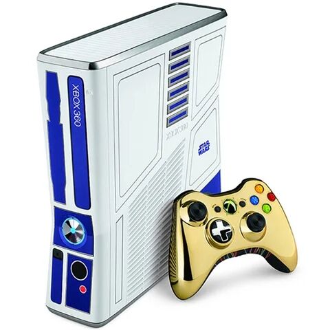 Refurbished: Xbox 360S Star Wars LE With Kinect (No Game), Unboxed