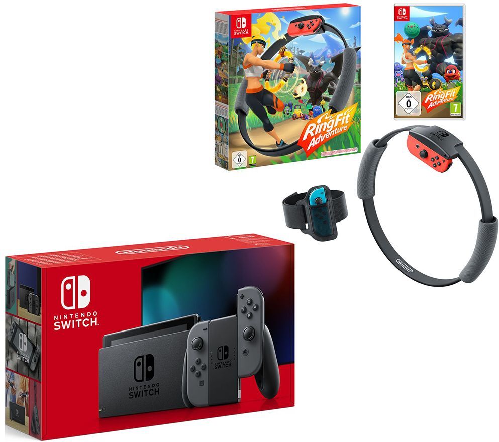 NINTENDO Switch &amp; Ring Fit Adventure Bundle