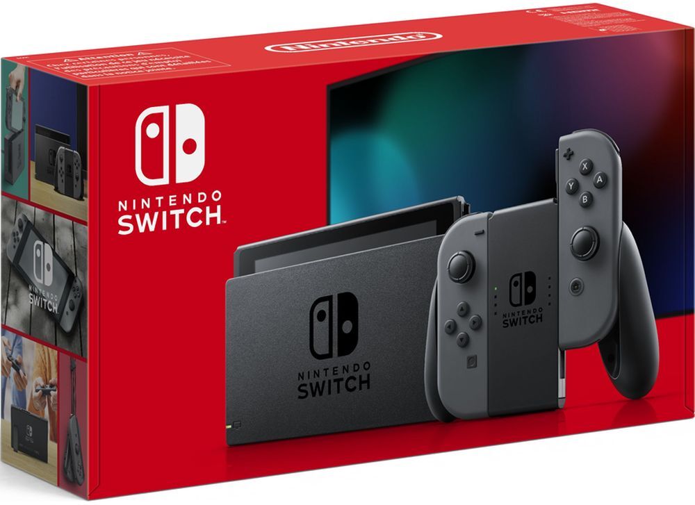 NINTENDO Switch - Grey, Grey