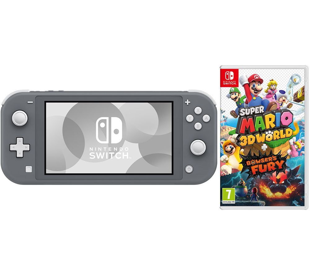 NINTENDO Switch Lite &amp; Super Mario 3D World Bundle