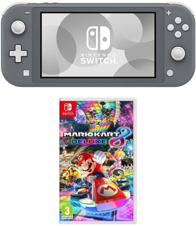 NINTENDO Switch Lite &amp; Mario Kart 8 Deluxe Bundle