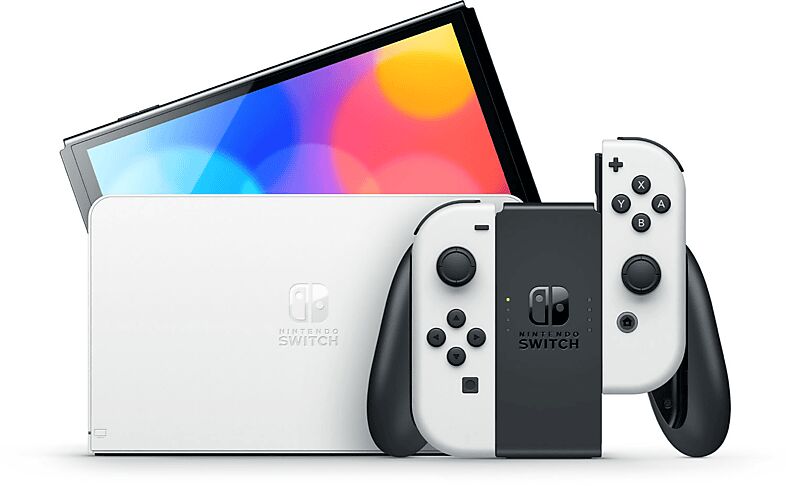 Nintendo SWITCH OLED, Bianco