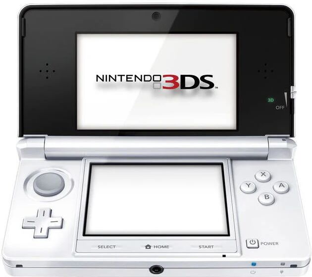 Nintendo 3DS console da gioco portatile Bianco 8,97 cm (3.53) Touch screen Wi-Fi