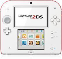 Nintendo 2DS   bianco/rosso   2 GB