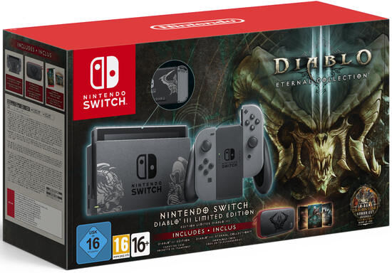 Nintendo Switch Limited Edition + Diablo III: Eternal Collection