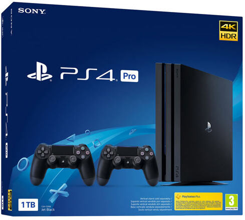 Sony PS4 Pro 1 TB + 2 Controller