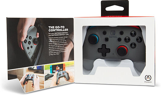 Switch Controller Wireless Power A Enhanced Grey / Neon