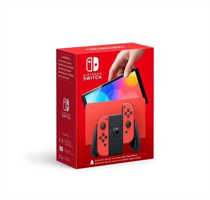 Nintendo Switch Mario Red-rosso