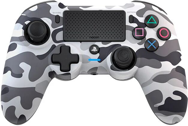 NACON Asymmetric Mimetico, Grigio Bluetooth Gamepad PC, PlayStation 4