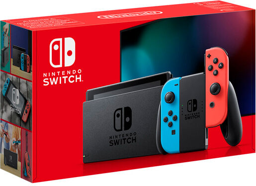 Nintendo Switch Rosso Neon/Blu Neon [ed.2022], schermo 6.2 pollici