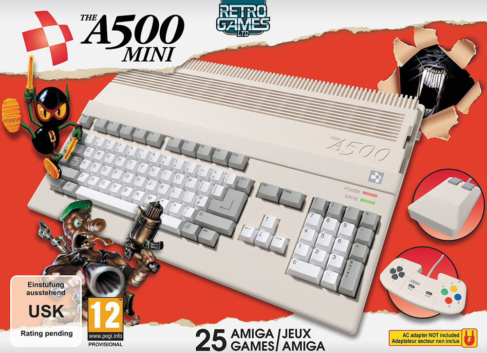 Amiga 500 Mini Retro Konsoll The A500 Mini