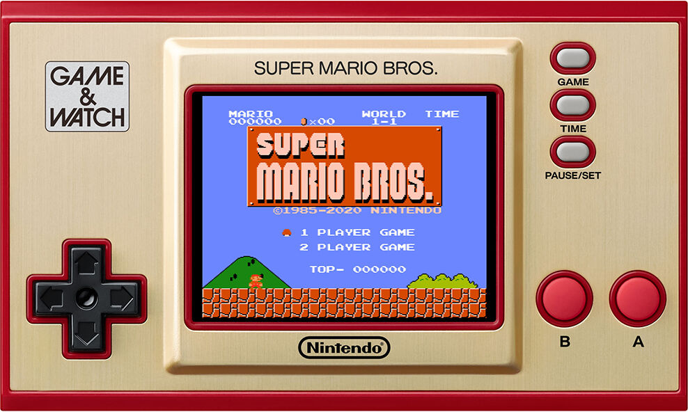 Super Mario Bros Minikonsoll Game and Watch