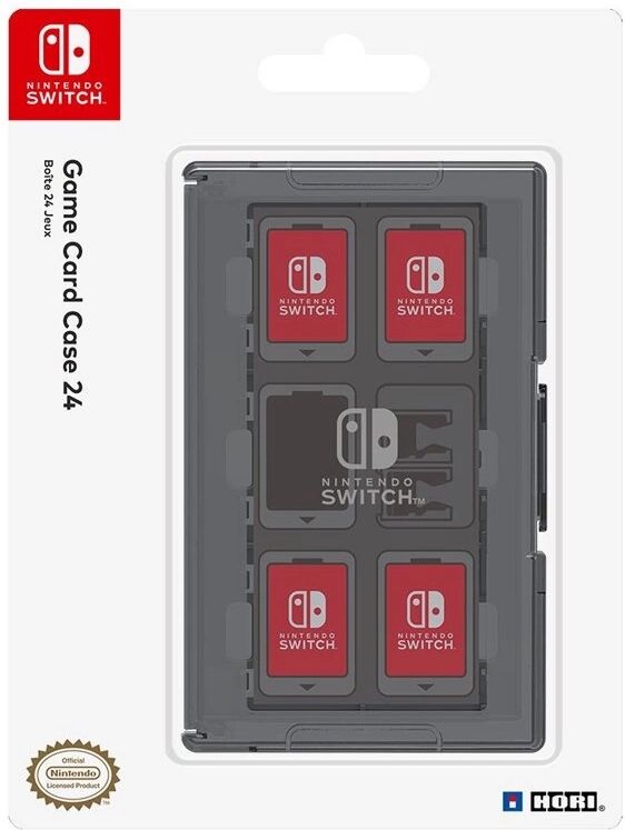 Hori Switch Spillkortetui 24-kort Svart