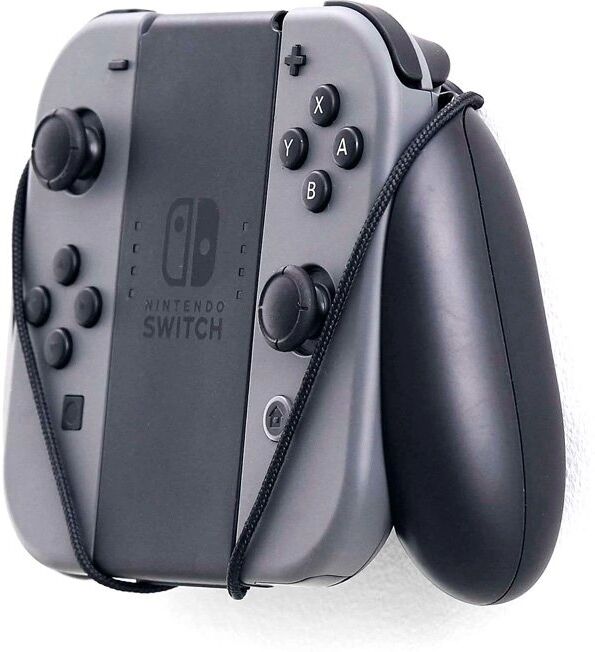 Floating Grip Nintendo Switch Joy-Con Veggfeste (Svart/Grå)