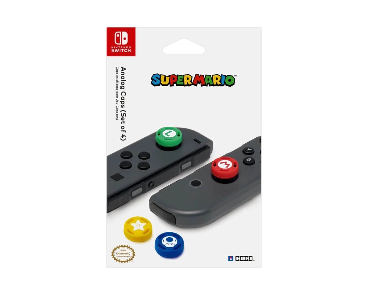 Hori Super Mario Analog Caps til Nintendo Switch